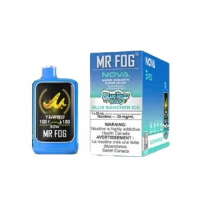 Blue Rancher Ice Mr Fog Nova Steezy Edition 36K Disposable