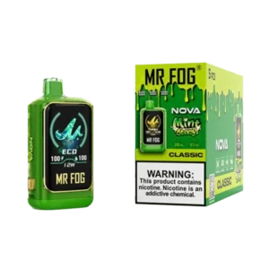 Classic Mr Fog Mint Steezy Series Vape – Smooth & Fresh