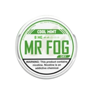 Dry Cool Mint Mr Fog Nicotine Pouches | 4/8mg