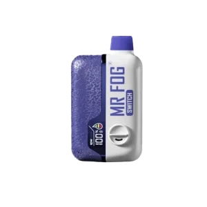 Grape Ice Mr Fog Disposable Vape 15000 Puffs No Nic