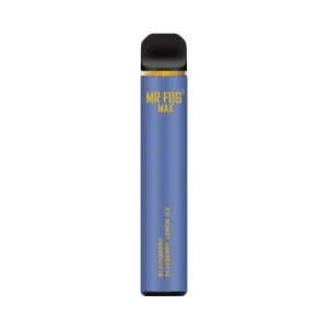 Mr Fog Max Blackberry Blueberry Lemon Ice 1000 Puffs Vape