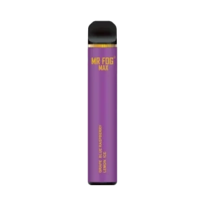 Mr Fog Max Grape Blue Raspberry Lemon Ice 1000 Puffs Vape