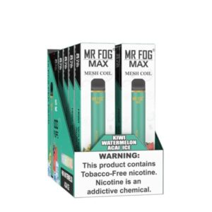 Mr Fog Max Kiwi Watermelon Acai Ice 1000 Puffs Vape