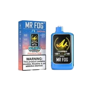 Peach Ice Mr Fog Nova Steezy Edition 36K Disposable | 20mL