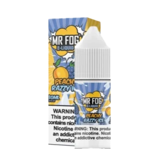 Peachy Razzy Ice Mr Fog Salt E Liquid | 30 ML