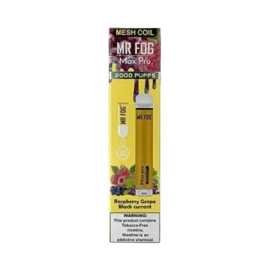 Raspberry Grape Black Currant Mr Fog Max Pro | 2000 Puffs