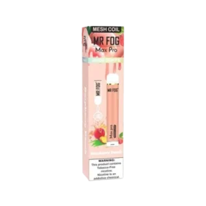 Raspberry Peach Mr Fog Max Pro 2000 Puffs | 7ml