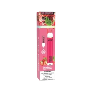Rasperry Strawberry Mr Fog Max Pro 2000 Puffs | 7ml