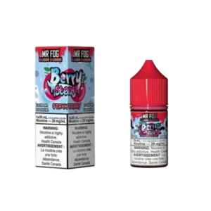 Strawberry Berry Steezy Mr Fog Salt E-Liquid | Vaping