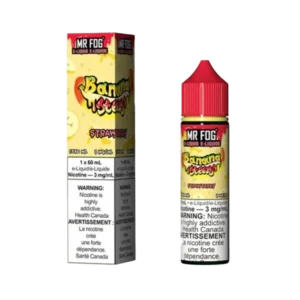 Strawberry Mr Fog E-Liquid Banana Steezy Series | 60ml