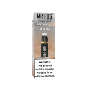 Tobacco Mr Fog Max Air Disposable | 3000 Puffs