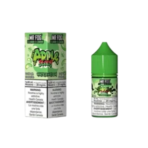 Watermelon Apple Steezy Mr Fog Salt E-Liquid | Smooth Vaping